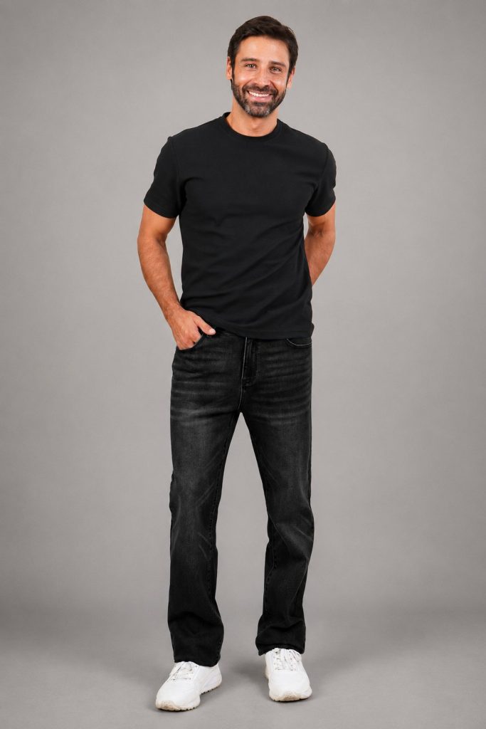 Bootcut Smoky Black
