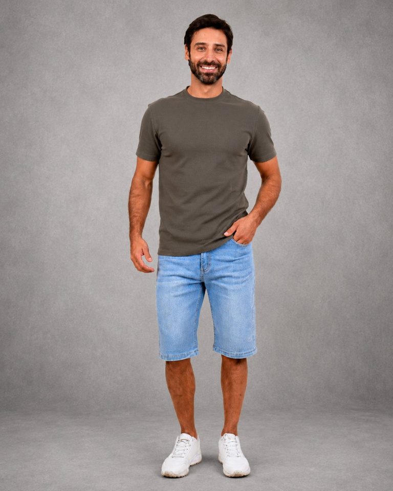 Short Denim Slim Light