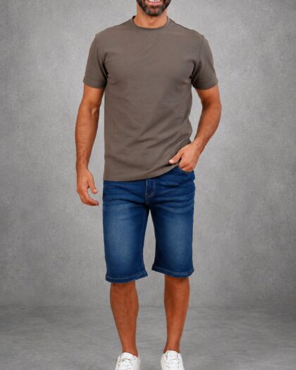 Short Denim Slim Indigo
