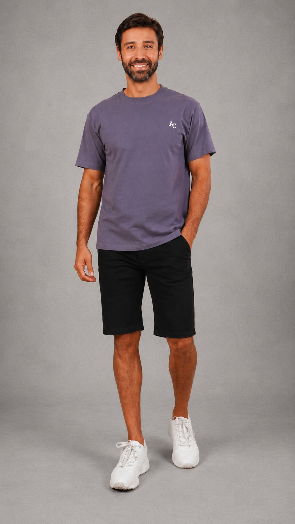 Short Denim Slim Black - Image 2