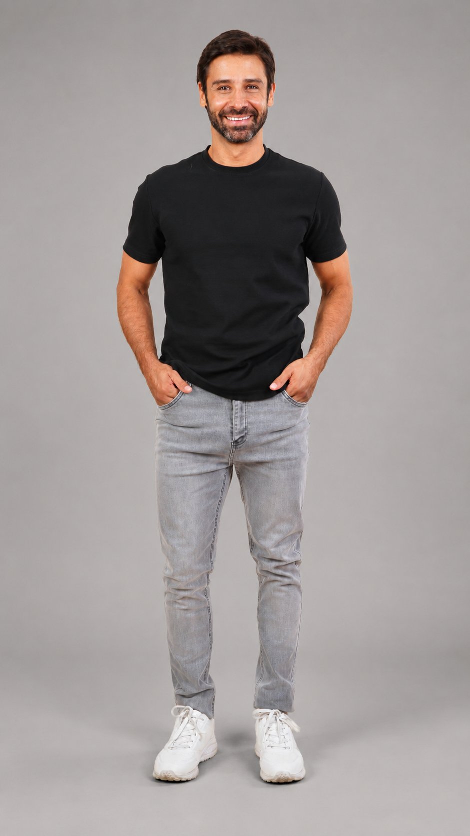 Skinny Smoky Grey