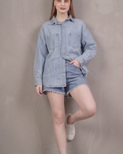Camisa Denim Oversize