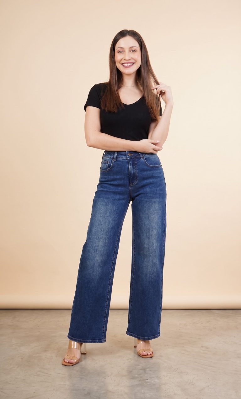 Wide Leg Smart Mid