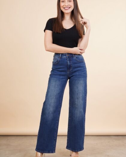 Wide Leg Smart Mid