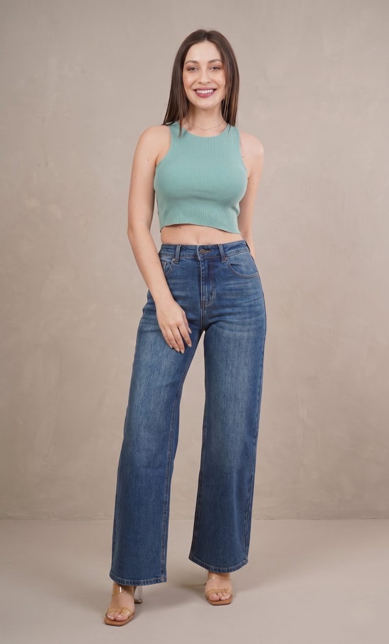 Wide Leg Soft Mid