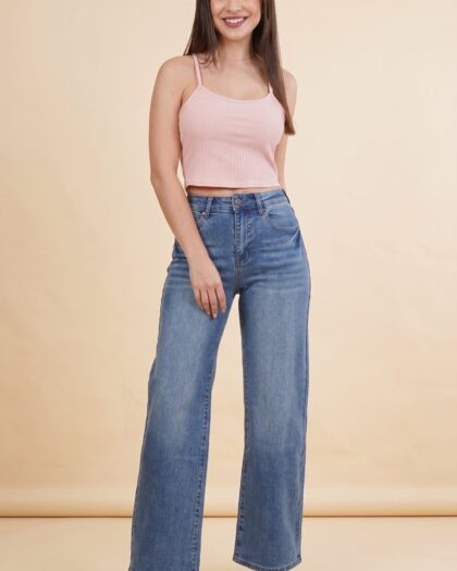 Wide Leg Fresh Sky