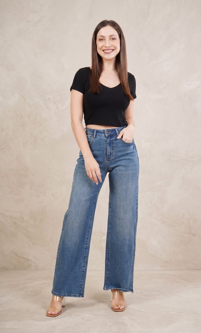Wide Leg Soft Faded