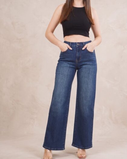 Wide Leg Indigo Comfort