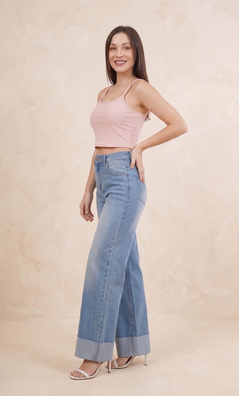 Wide Leg Cuff Light