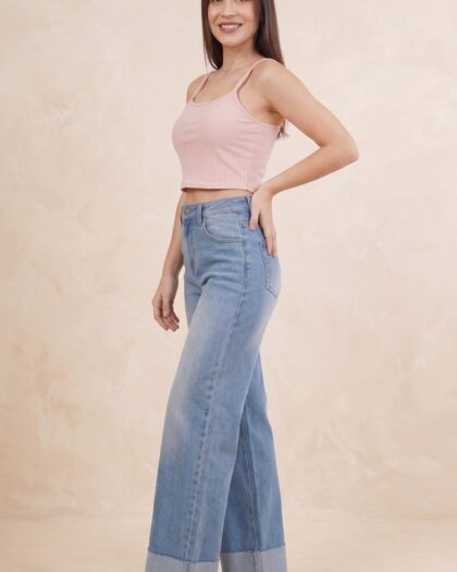 Wide Leg Cuff Light