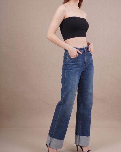 Wide Leg Cuff Mid